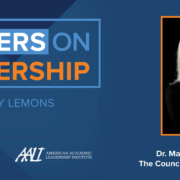 Leaders on Leadership podcast featuring Marjorie Hass