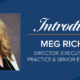 Introducing Meg Richtman